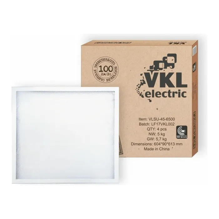 Светодиодная панель VLSU 36Вт 6500К